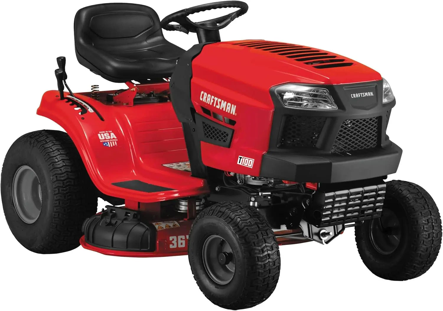 CRAFTSMAN 36" Gas Riding Lawn Mower with 11.5 HP Briggs & Stratton Engine - The Lawn Market Store