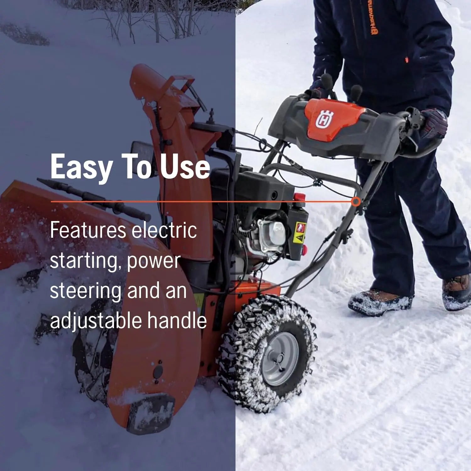 Husqvarna ST224 24 in. 212cc 2-Stage Gas Snow Blower - The Lawn Market Store