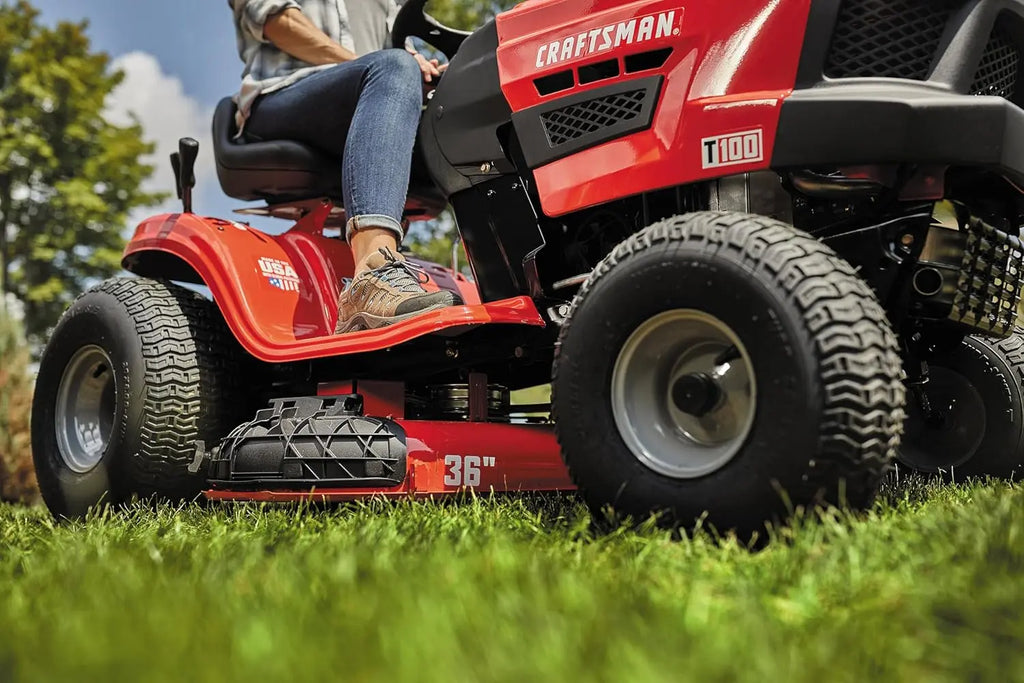 CRAFTSMAN 36" Gas Riding Lawn Mower with 11.5 HP Briggs & Stratton Engine - The Lawn Market Store