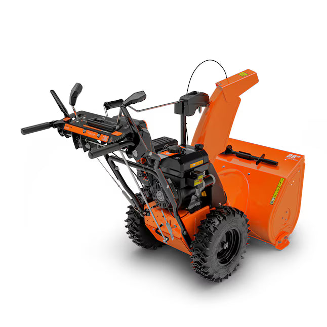Ariens Deluxe 28 in. 252cc Two-Stage Gas Snow Blower with Electric Start - The Lawn Market Store