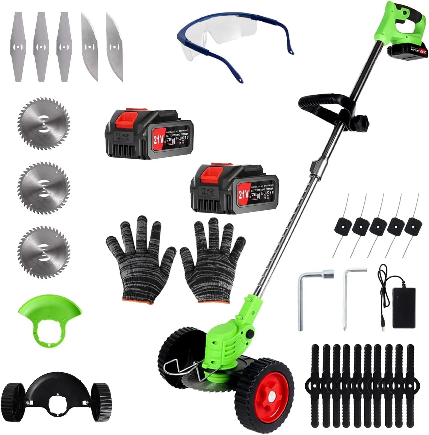 FlexCut™ 21V Multi-Blade Cordless Trimmer Kit - The Lawn Market Store