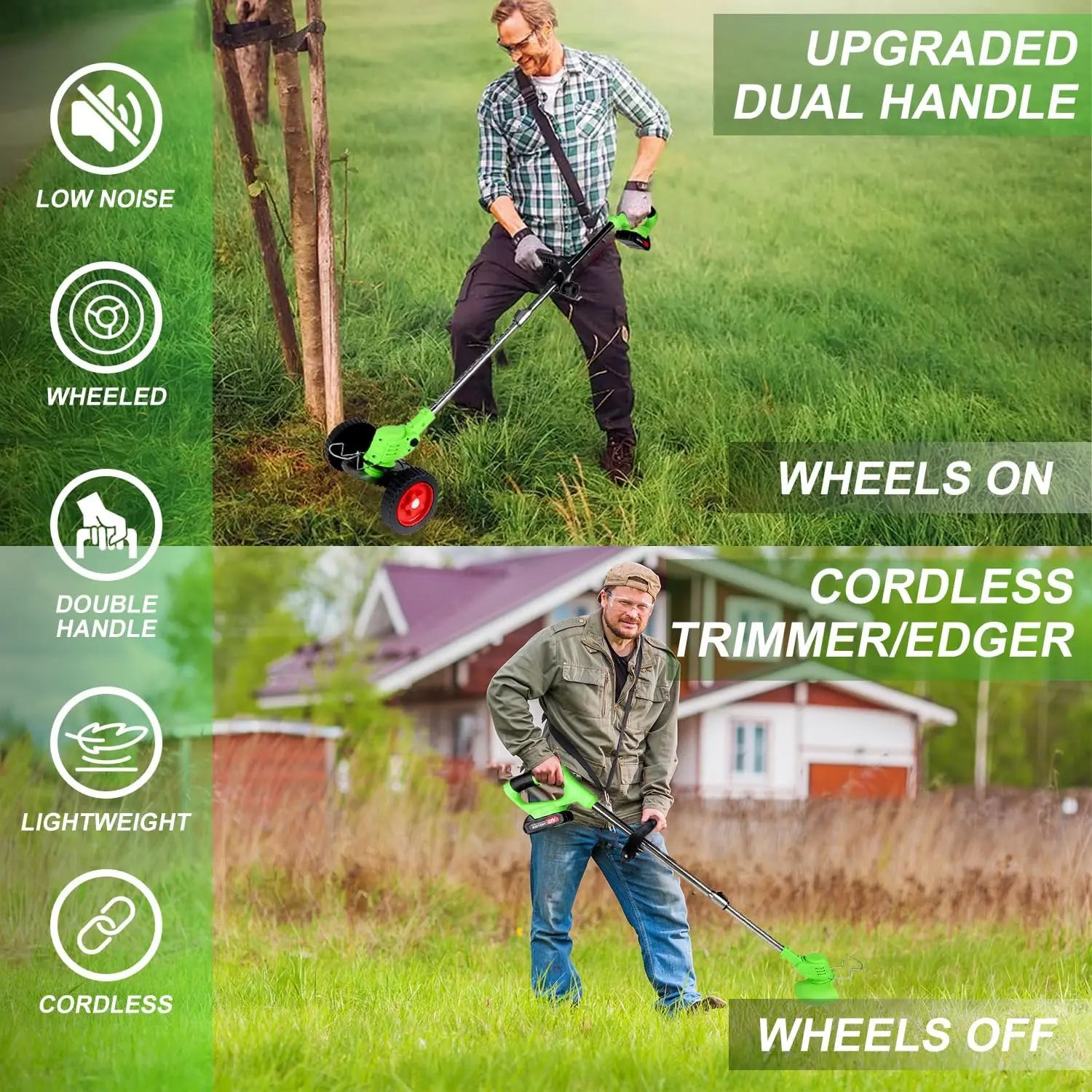 FlexCut™ 21V Multi-Blade Cordless Trimmer Kit - The Lawn Market Store