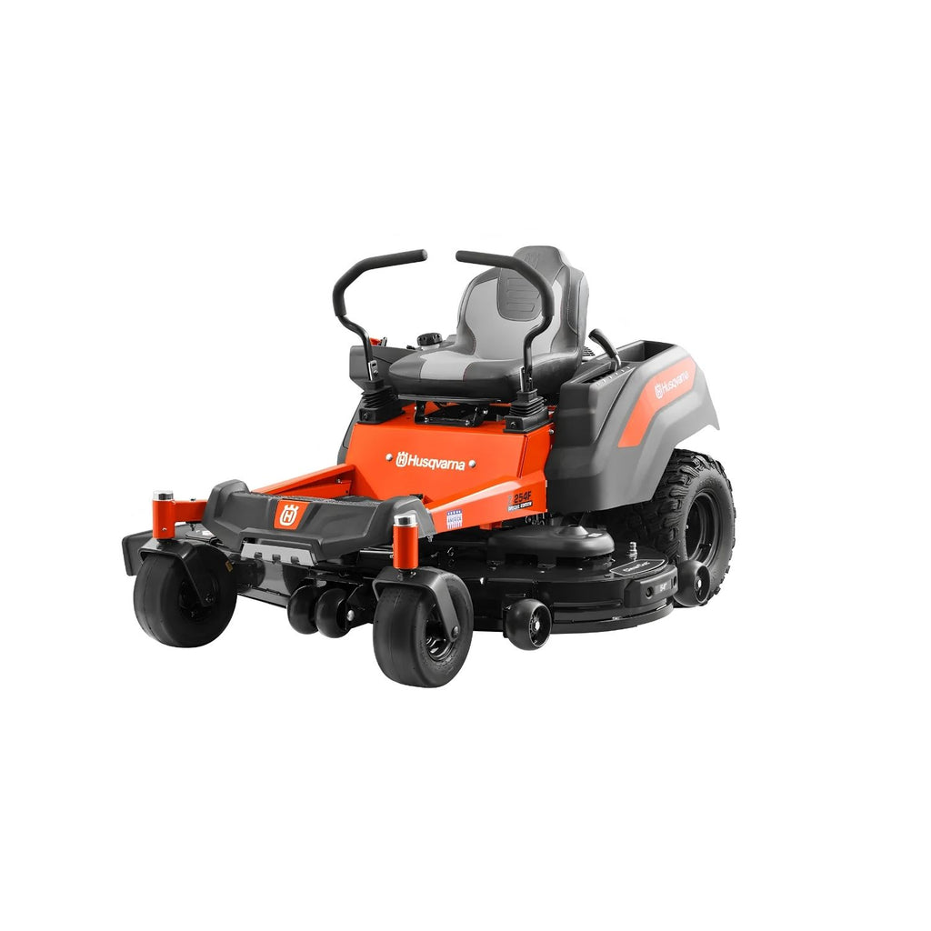 Husqvarna Z254F riding lawn mower with heavy-duty Kawasaki engine and high-performance zero-turn maneuverability