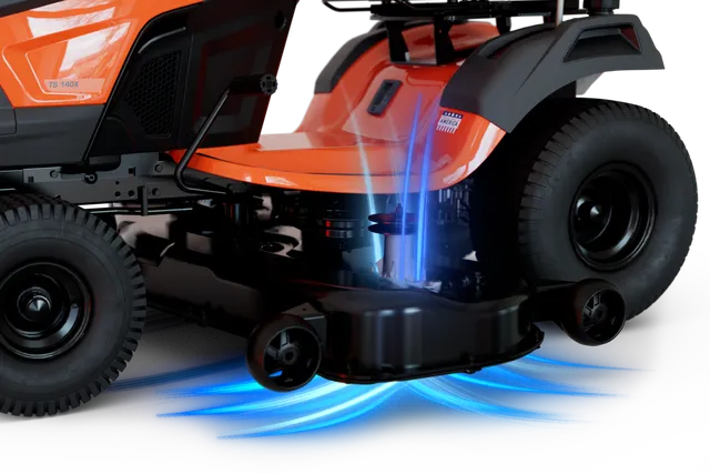 Husqvarna TS 120 46-Inch 22HP Riding Lawn Mower with Briggs & Stratton Engine - The Lawn Market Store