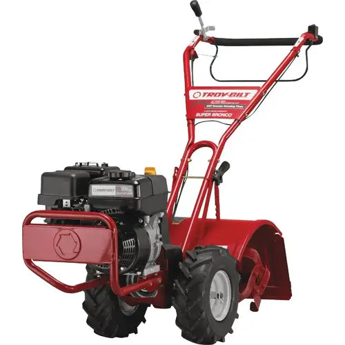 Troy-Bilt Super Bronco CRT 16-Inch Rear Tine Tiller 208cc Gas Garden Tiller 21D-65M8766 - The Lawn Market Store