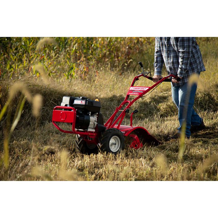 Troy-Bilt Super Bronco CRT 16-Inch Rear Tine Tiller 208cc Gas Garden Tiller 21D-65M8766 - The Lawn Market Store