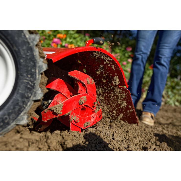 Troy-Bilt Super Bronco CRT 16-Inch Rear Tine Tiller 208cc Gas Garden Tiller 21D-65M8766 - The Lawn Market Store