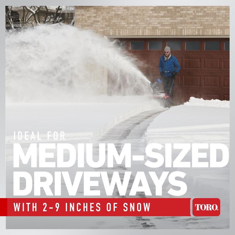 Toro Power Clear 721 E 21” Gas Snow Blower 212cc Electric Start Self Propelled Single Stage - The Lawn Market Store