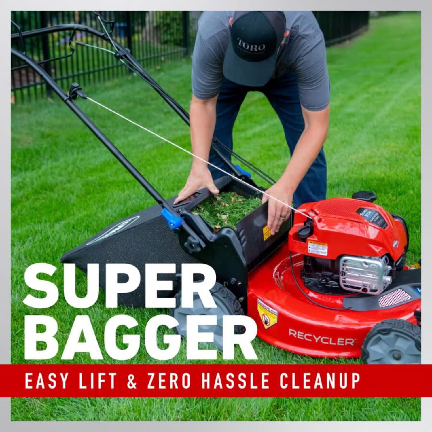 Toro SmartStow 21445 22" 150cc Gas Self-Propelled Lawn Mower with Recycler Mulching Technology & Briggs & Stratton Engine - The Lawn Market Store