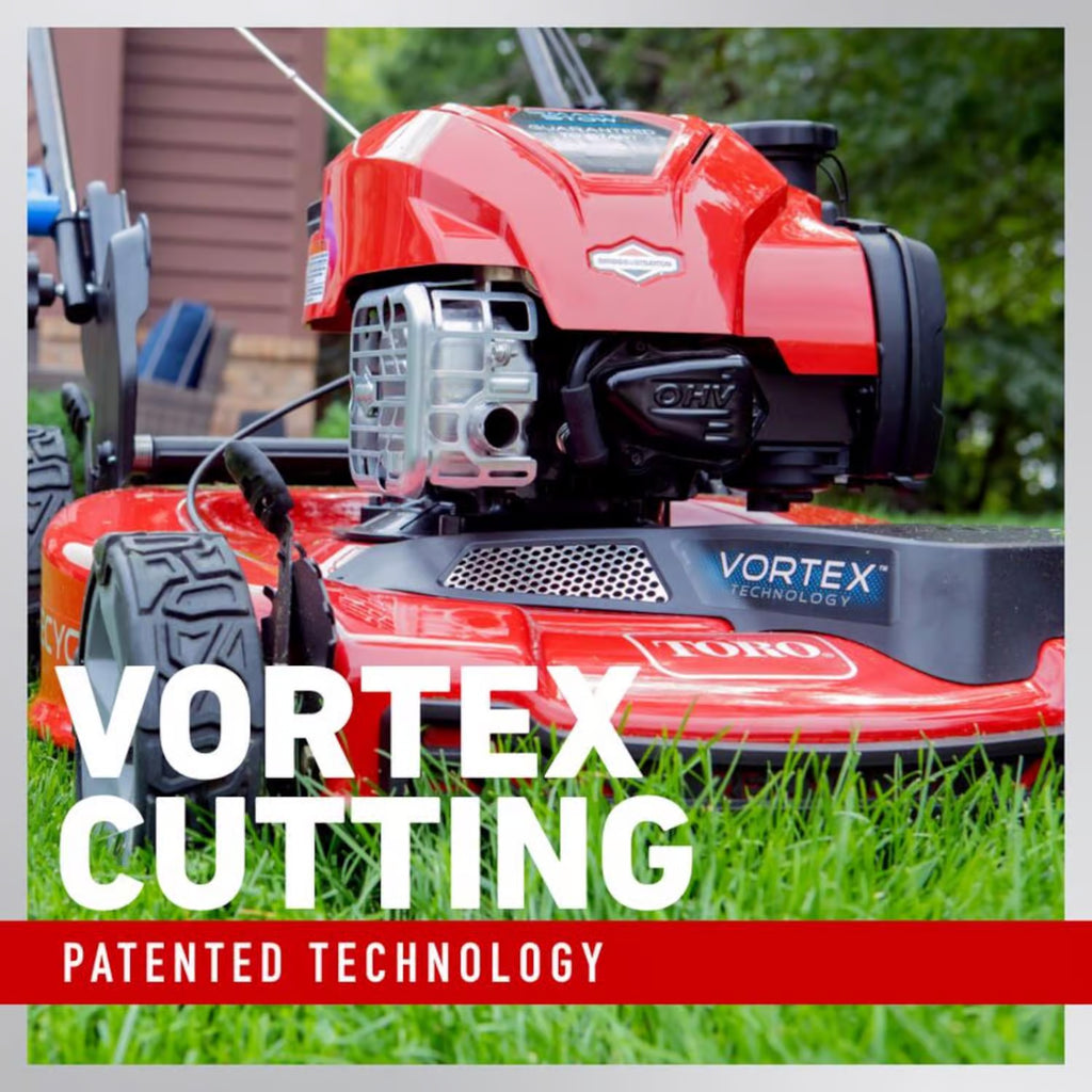 Toro SmartStow 21445 22" 150cc Gas Self-Propelled Lawn Mower with Recycler Mulching Technology & Briggs & Stratton Engine - The Lawn Market Store