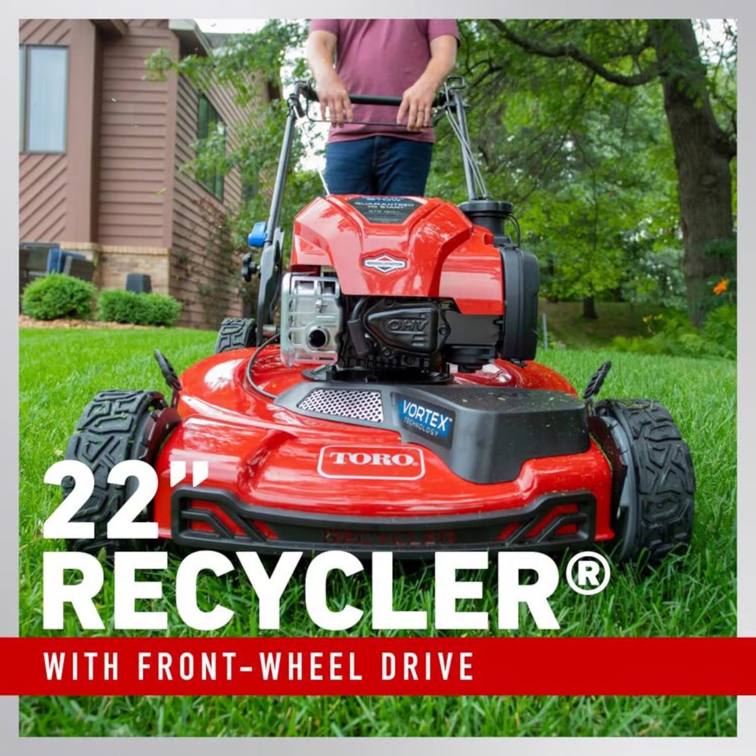Toro SmartStow 21445 22" 150cc Gas Self-Propelled Lawn Mower with Recycler Mulching Technology & Briggs & Stratton Engine - The Lawn Market Store