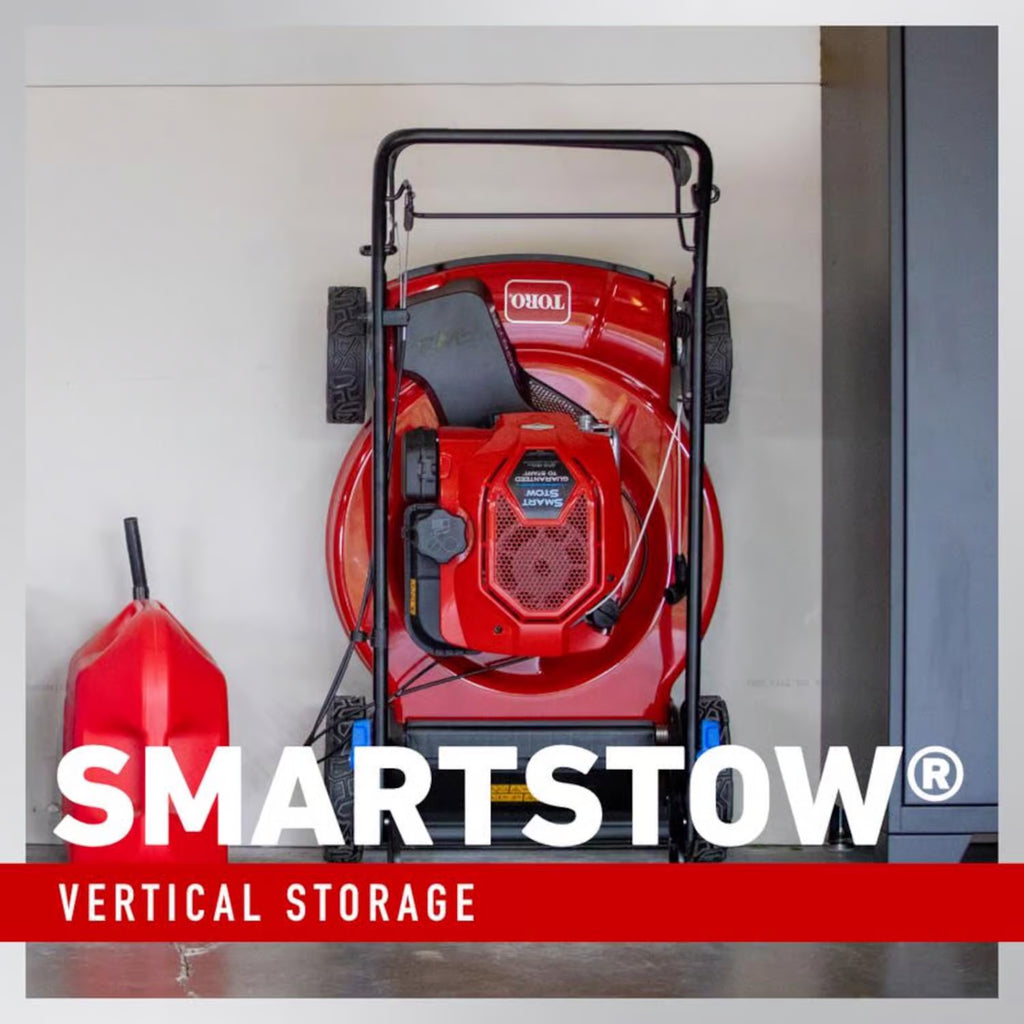 Toro SmartStow 21445 22" 150cc Gas Self-Propelled Lawn Mower with Recycler Mulching Technology & Briggs & Stratton Engine - The Lawn Market Store