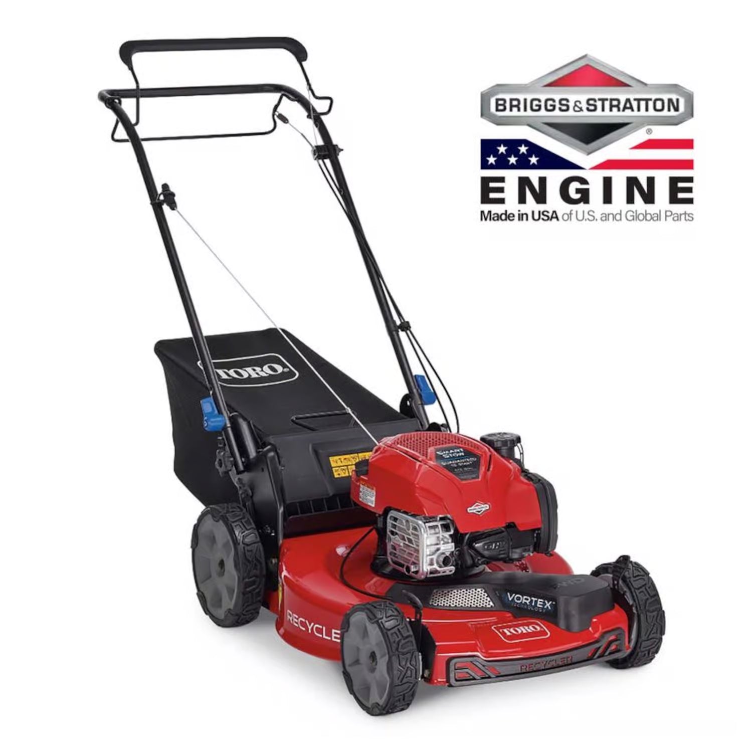 Toro SmartStow 21445 22" 150cc Gas Self-Propelled Lawn Mower with Recycler Mulching Technology & Briggs & Stratton Engine - The Lawn Market Store