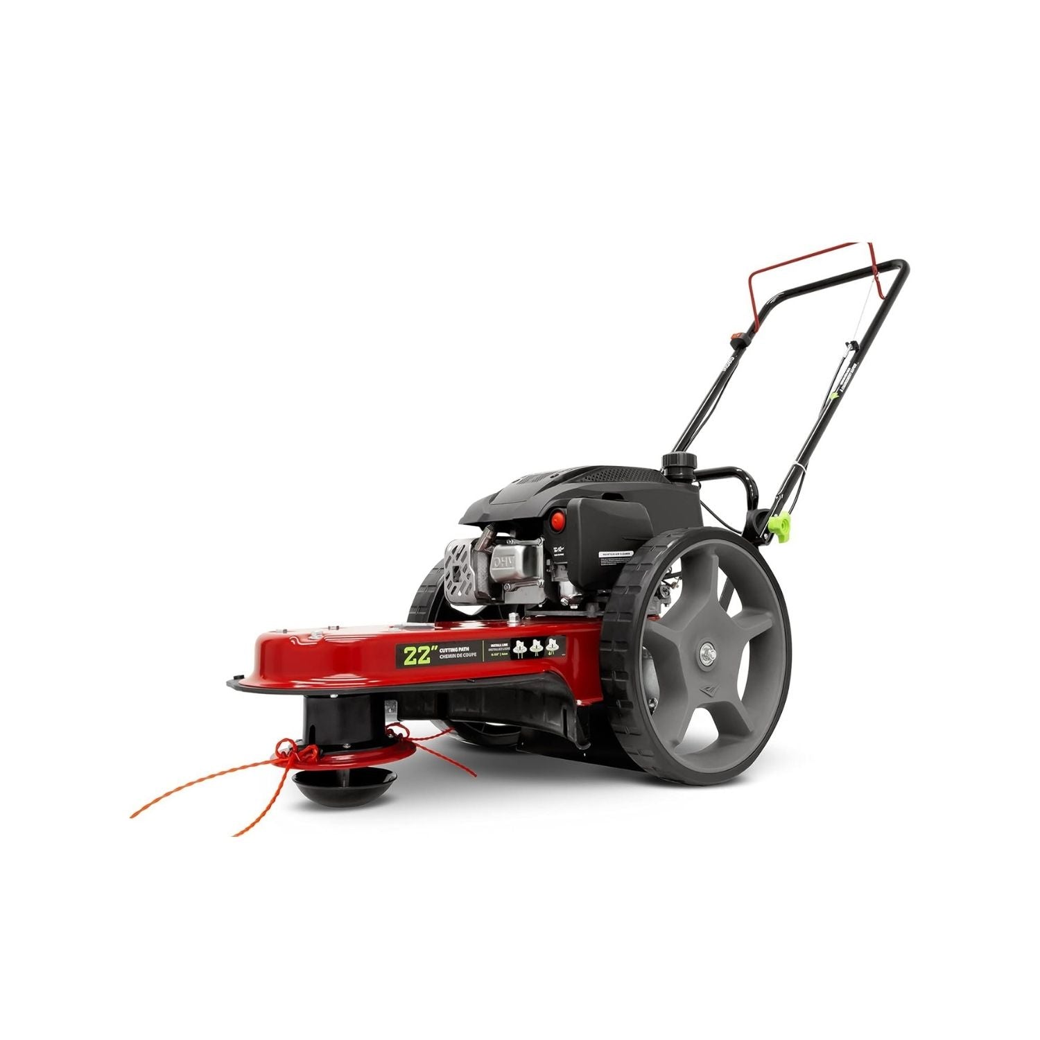 Earthquake 40314 Walk-Behind String Trimmer Mower 160cc Viper 4-Cycle 22" Cutting Width - The Lawn Market Store