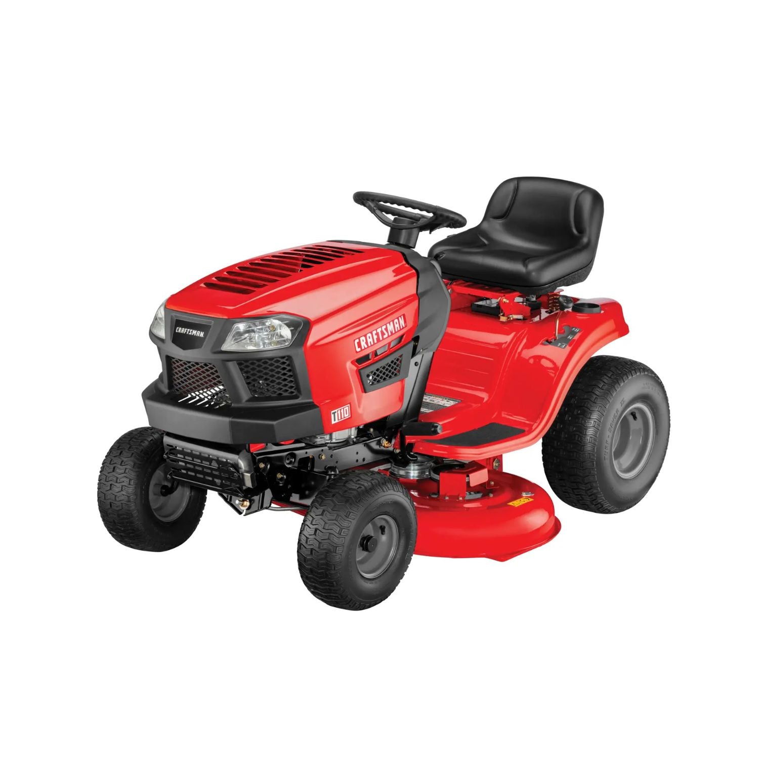 CRAFTSMAN 42-Inch 17.5 HP Gas Riding Lawn Mower with 7-Speed Gear Drive & Steel Deck - The Lawn Market Store