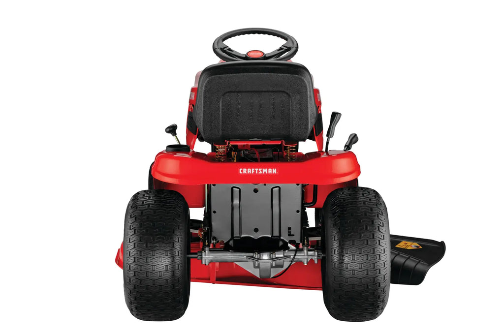 CRAFTSMAN 42-Inch 17.5 HP Gas Riding Lawn Mower with 7-Speed Gear Drive & Steel Deck - The Lawn Market Store