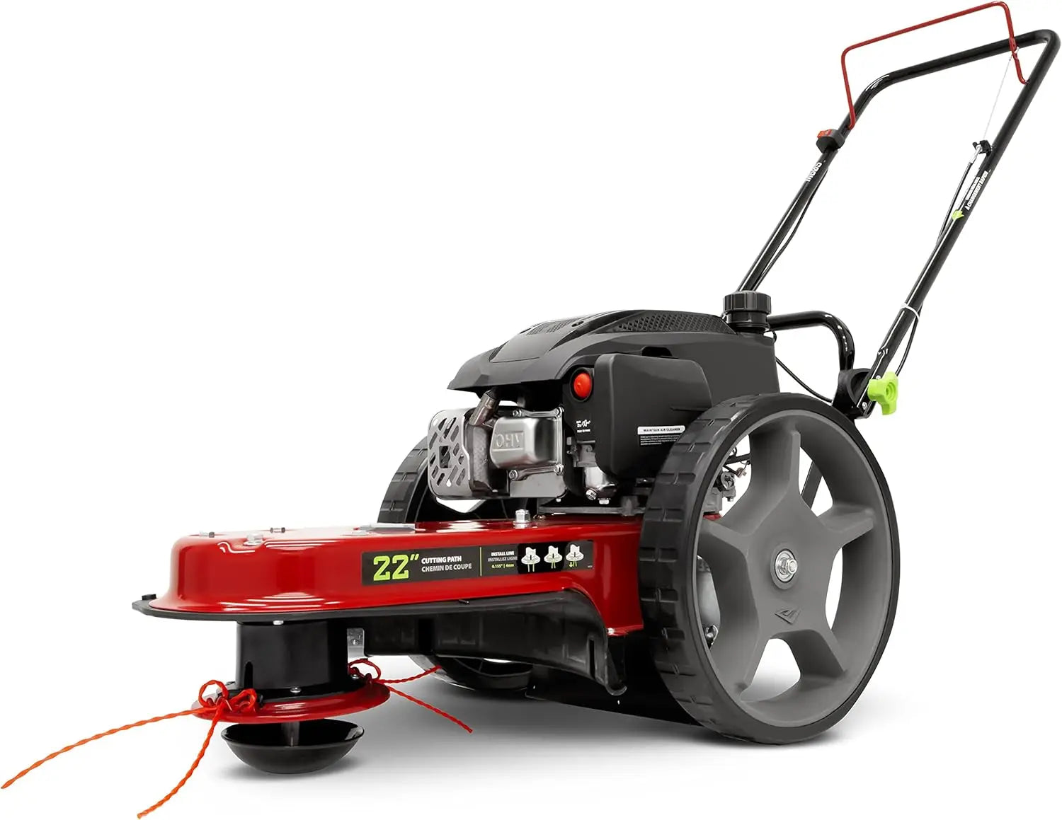 Earthquake 40314 Walk-Behind String Trimmer Mower 160cc Viper 4-Cycle 22" Cutting Width - The Lawn Market Store