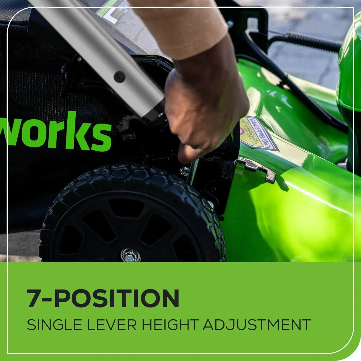 Greenworks 80V 21" Brushless Self-Propelled Lawn Mower w/ 4.0Ah Battery & Rapid Charger - The Lawn Market Store