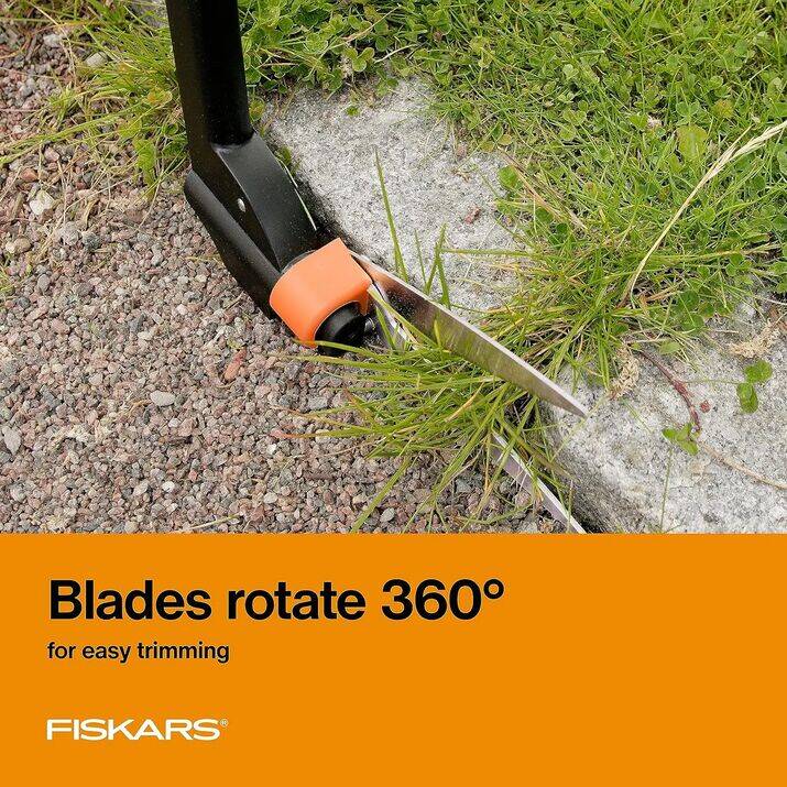 Fiskars 36" Long Handle Grass Shears with 360° Swivel Blade - The Lawn Market Store