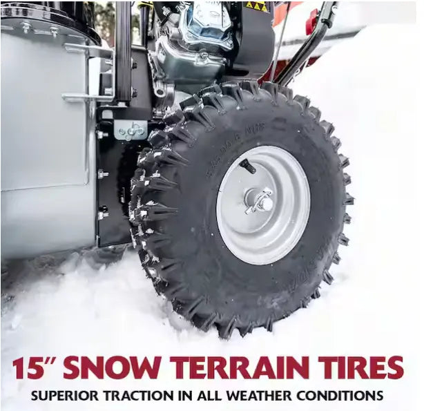 MurrayFlurry XL 24 in. 208 CC Self Propelled 2-Stage Gas Snow Blower - The Lawn Market Store