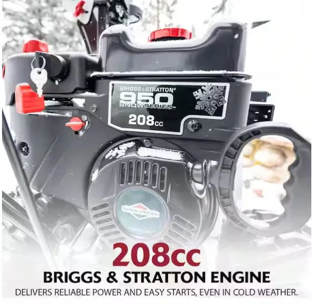 MurrayFlurry XL 24 in. 208 CC Self Propelled 2-Stage Gas Snow Blower - The Lawn Market Store