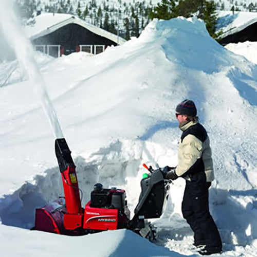 Honda HSM1336i 36" Hybrid Track Drive Two-Stage Snow Blower with iGX390 Engine - The Lawn Market Store