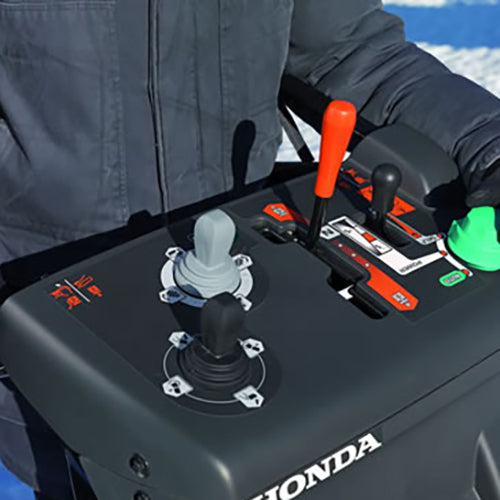 Honda HSM1336i 36" Hybrid Track Drive Two-Stage Snow Blower with iGX390 Engine - The Lawn Market Store