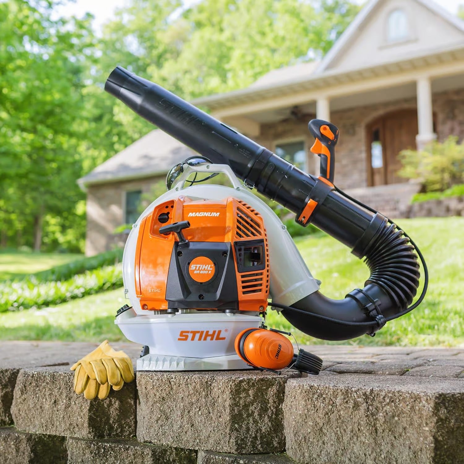 STIHL BR 800 X MAGNUM Backpack Leaf Blower 79.9cc Tube Throttle Gas Blower - The Lawn Market Store