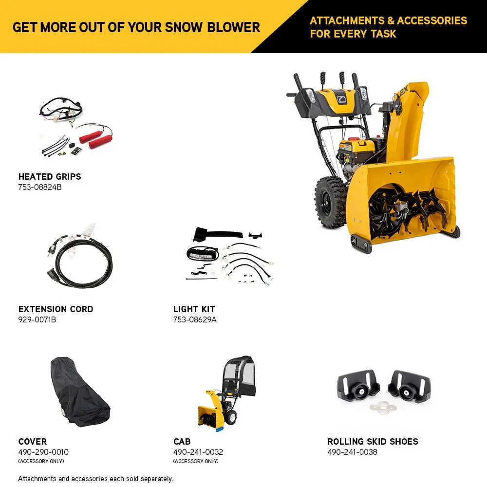 Cub Cadet 2X 26" IntelliPOWER® Two-Stage Snow Blower - The Lawn Market Store