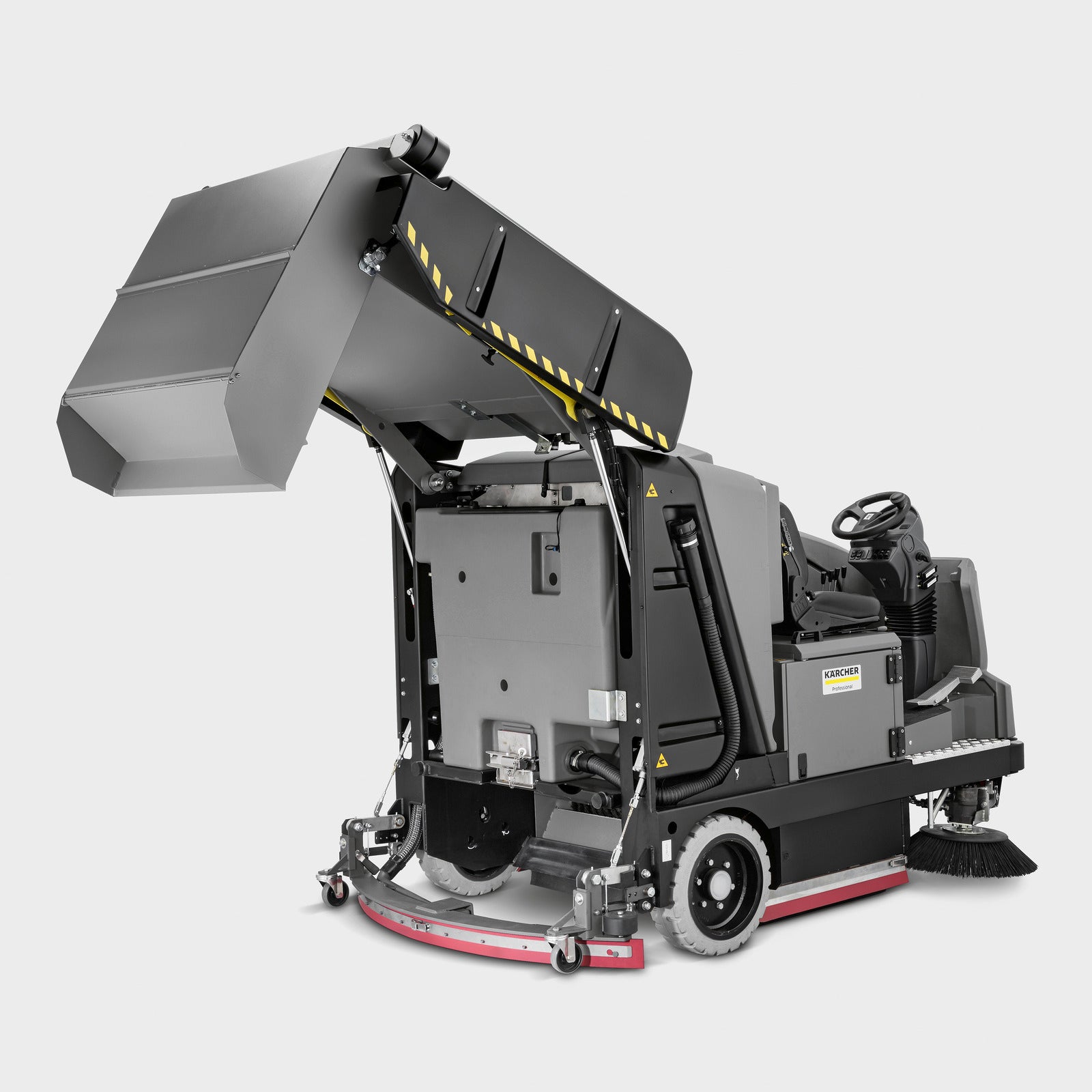 Kärcher B 300 RI LPG Ride-On Sweeper Scrubber 69” Industrial Cleaner - The Lawn Market Store