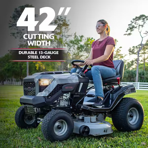 Murray MT100 42" Riding Lawn Tractor Gas 13.5 HP - The Lawn Market Store