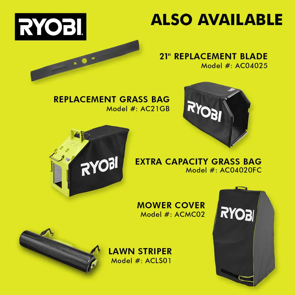 RYOBI 40V HP BRUSHLESS 21" SELF-PROPELLED MOWER KIT - The Lawn Market Store