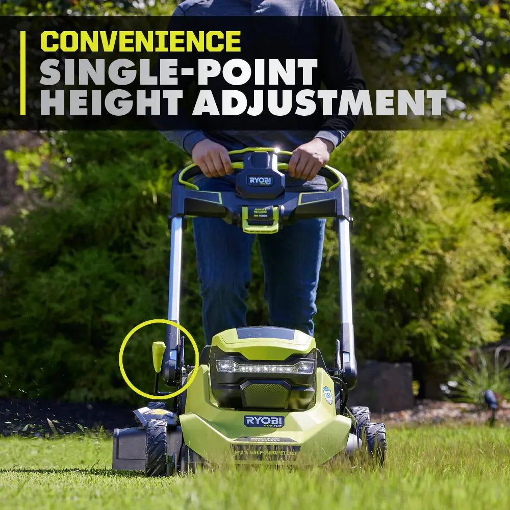 RYOBI 40V HP BRUSHLESS 21" SELF-PROPELLED MOWER KIT - The Lawn Market Store