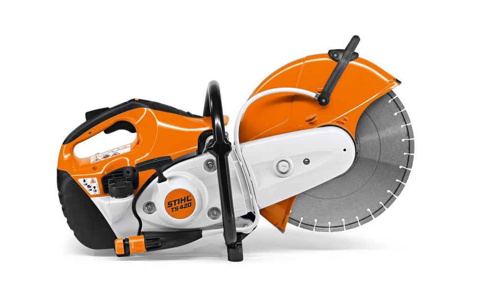 STIHL TS 420 14” Cut-Off Saw 4.4HP Gas Power Cutter - The Lawn Market Store