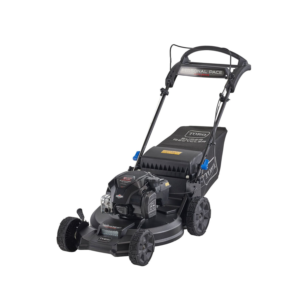 Toro Super Recycler 21" Self-Propelled Gas Lawn Mower with Personal Pace, SmartStow & 163cc Briggs & Stratton Engine - The Lawn Market Store