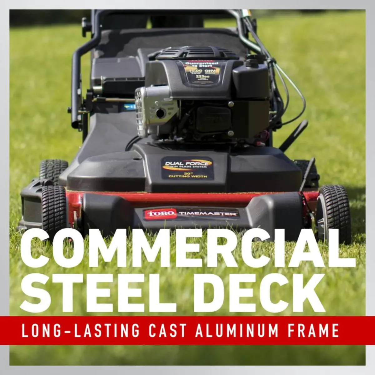 Toro TimeMaster 30-Inch Self-Propelled Gas Lawn Mower, Briggs & Stratton 223cc Engine - The Lawn Market Store