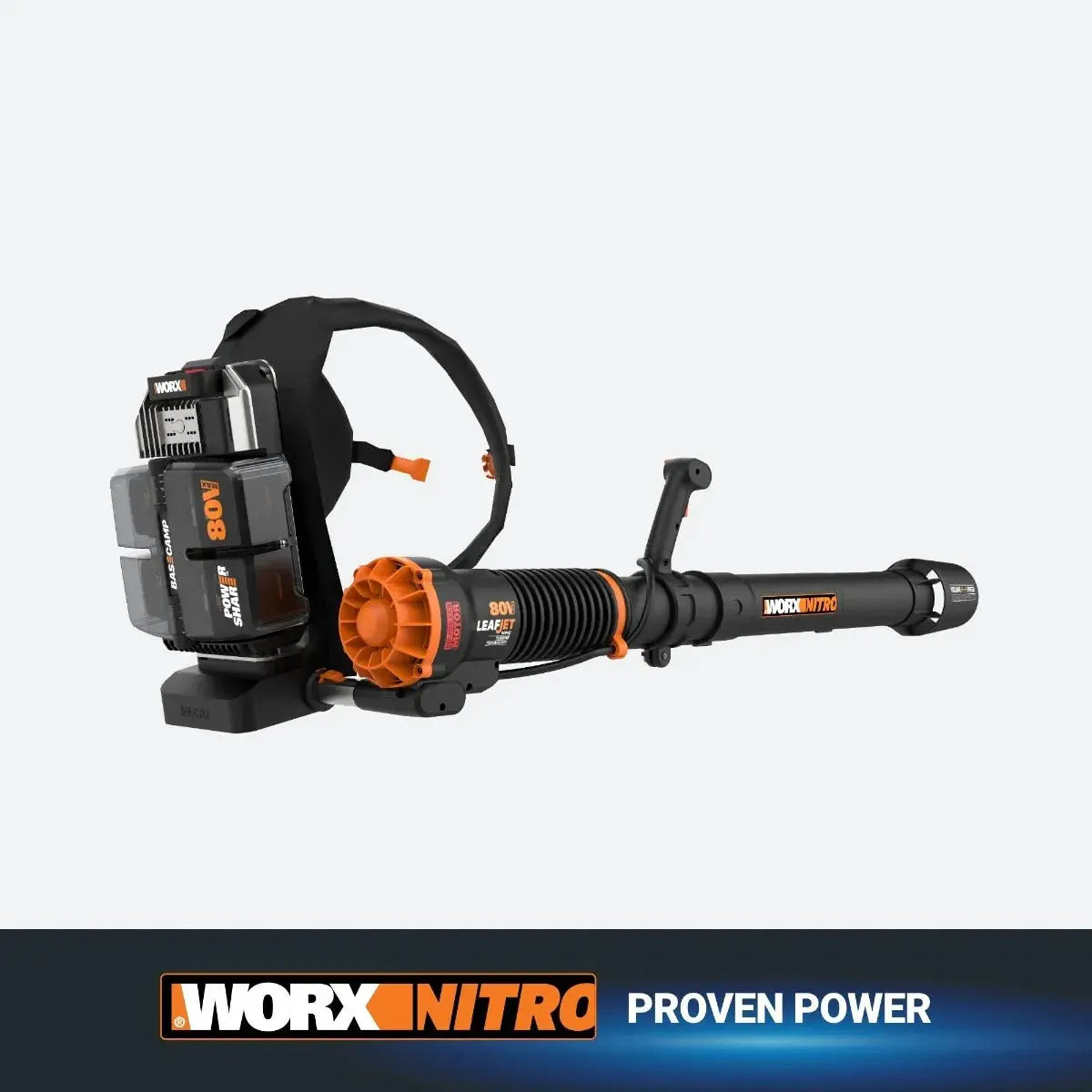 WORX Nitro 80V Backpack Leaf Blower 800 CFM WG572 - The Lawn Market Store
