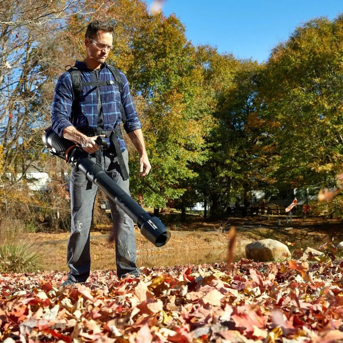 WORX Nitro 80V Backpack Leaf Blower 800 CFM WG572 - The Lawn Market Store