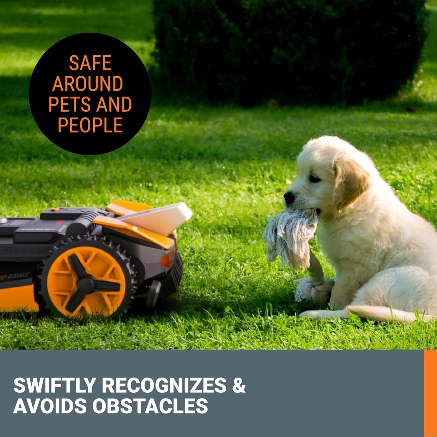 WORX Landroid Vision WR208 Wire-Free Robotic Lawn Mower - The Lawn Market Store