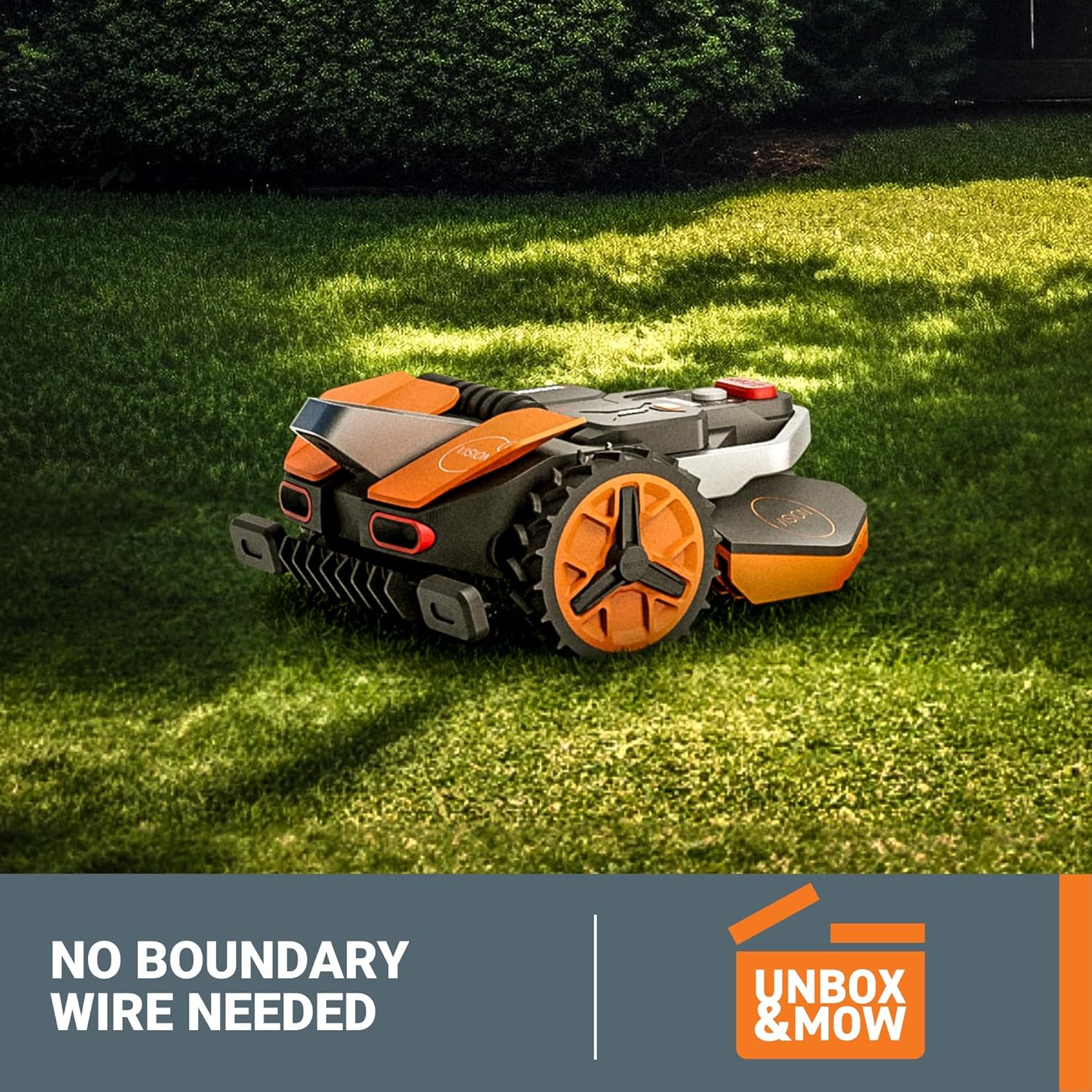 WORX Landroid Vision WR208 Wire-Free Robotic Lawn Mower - The Lawn Market Store